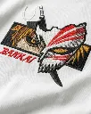 Bankai Anime Custom Embroidered Cotton White - Image detail.webp