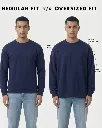 Comparison  Men Sweatshirt image regular v_s oversize.webp